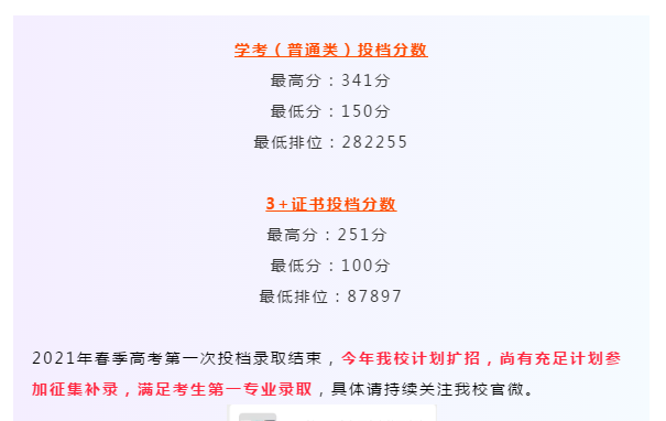 2021廣東多所公辦?？圃盒９?+證書最低投檔線及排名！(圖11)